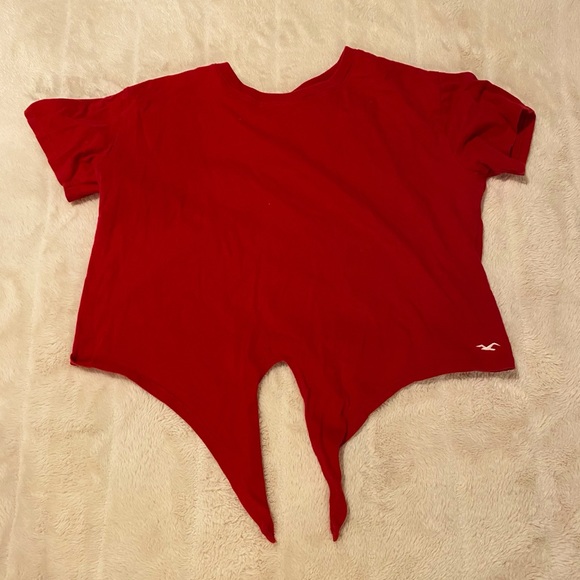 Cropped red T - Picture 2 of 2